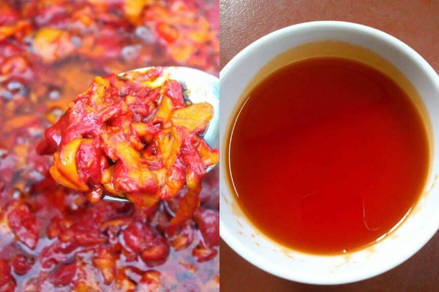  trị tàn nhang bằng dầu gấc